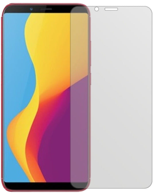 Matte Displayschutzfolie von dipos passend für ZTE Nubia V18, präziser Zuschnitt und blasenfrei montiert