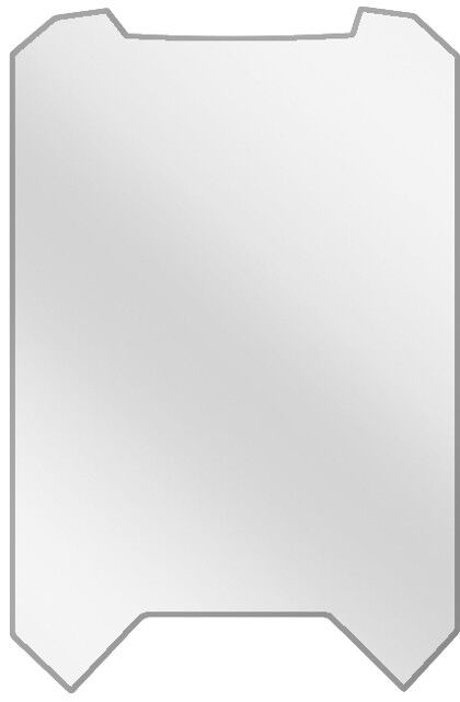 dipos Displayschutz für Cyrus CM6, transparente Oberfläche, geringe Dicke und perfekte Passform
