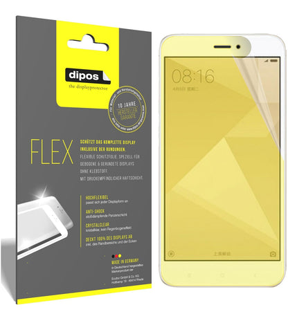 3x 3D Full Cover Schutzfolie für Xiaomi Redmi 4X