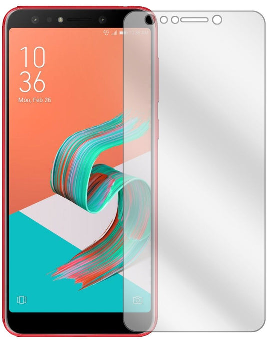 Klare Displayschutzfolie von dipos passend für Asus Zenfone 5 Lite (ZC600KL), präziser Zuschnitt und blasenfrei montiert