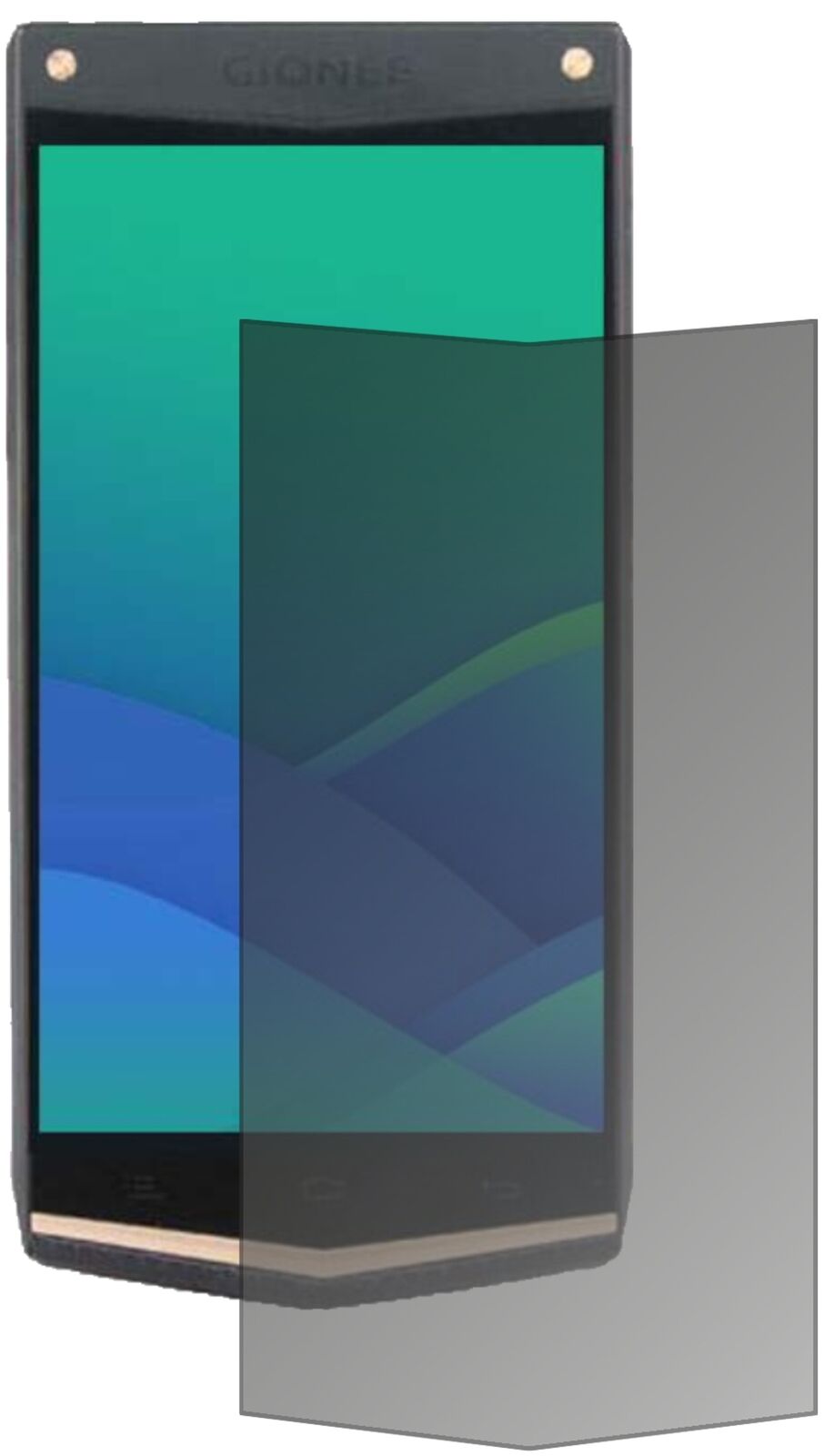 Blickschutzfolie für Gionee W919 matt Schutzfolie Privacy