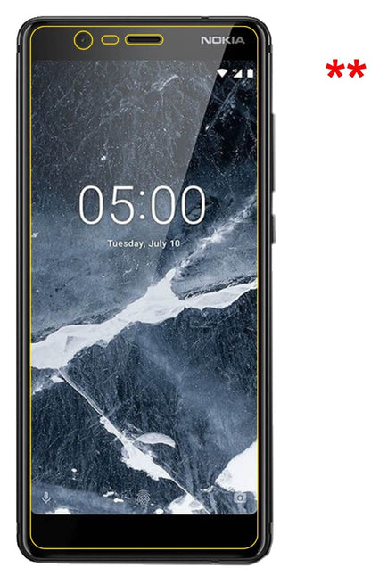 Dünne und klare Folie passend zugeschnitten für Nokia 46027