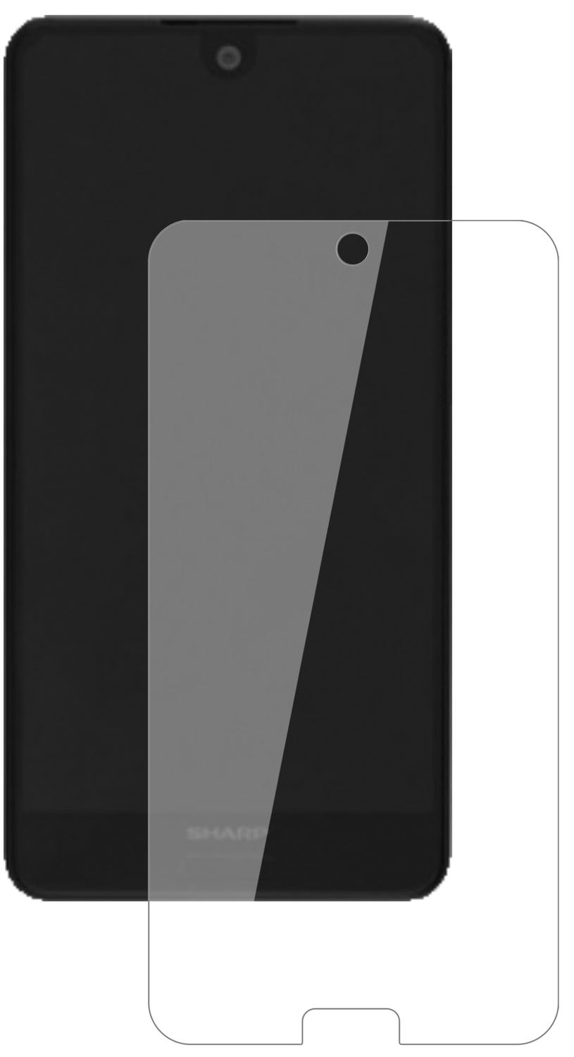 1x 9H Schutzfolie für Sharp Aquos C10 Panzerfolie
