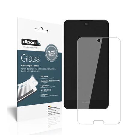 1x 9H Schutzfolie für Sharp Aquos C10 Panzerfolie
