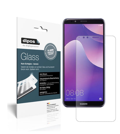 1x 9H Schutzfolie matt für Huawei Y7 (2018) Panzerfolie