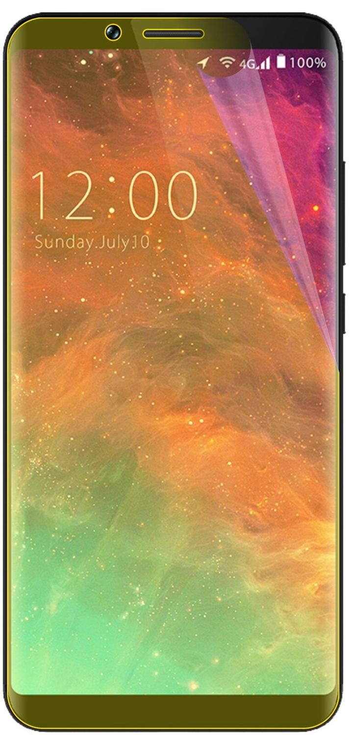 2x 3D Full Cover Schutzfolie für Umidigi S2 Lite