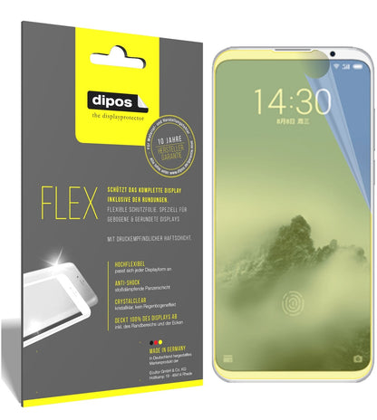 2x 3D Full Cover Schutzfolie für Meizu 16