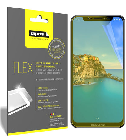 2x 3D Full Cover Schutzfolie für Ulefone X
