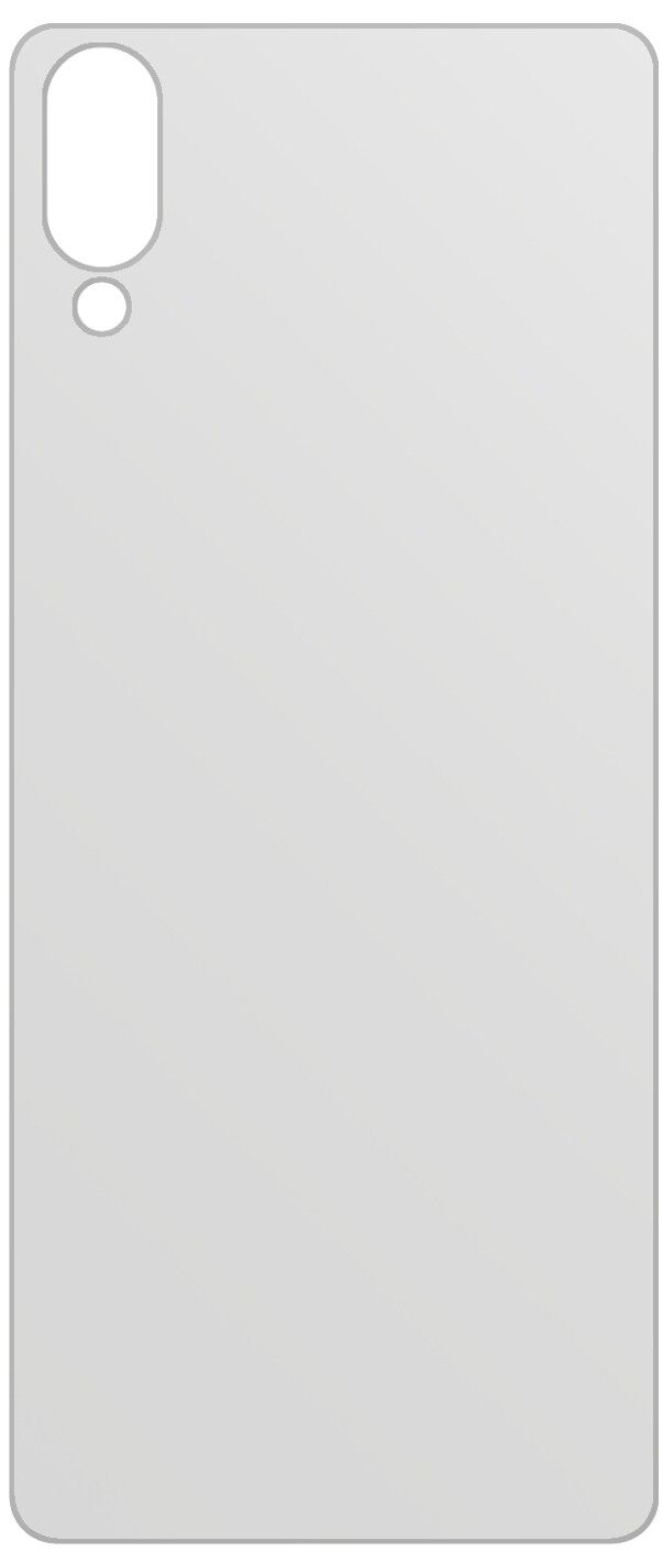 dipos Displayschutz für Vivo X23 Rückseite, mattierte Oberfläche, geringe Dicke und perfekte Passform
