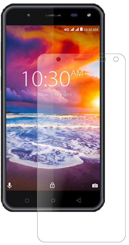 1x 9H Schutzfolie matt für Karbonn Titanium Jumbo 3 Panzerfolie