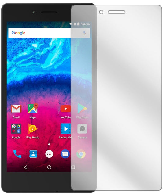 Klare Displayschutzfolie von dipos passend für Archos 50 Core 5,0 Zoll, präziser Zuschnitt und blasenfrei montiert