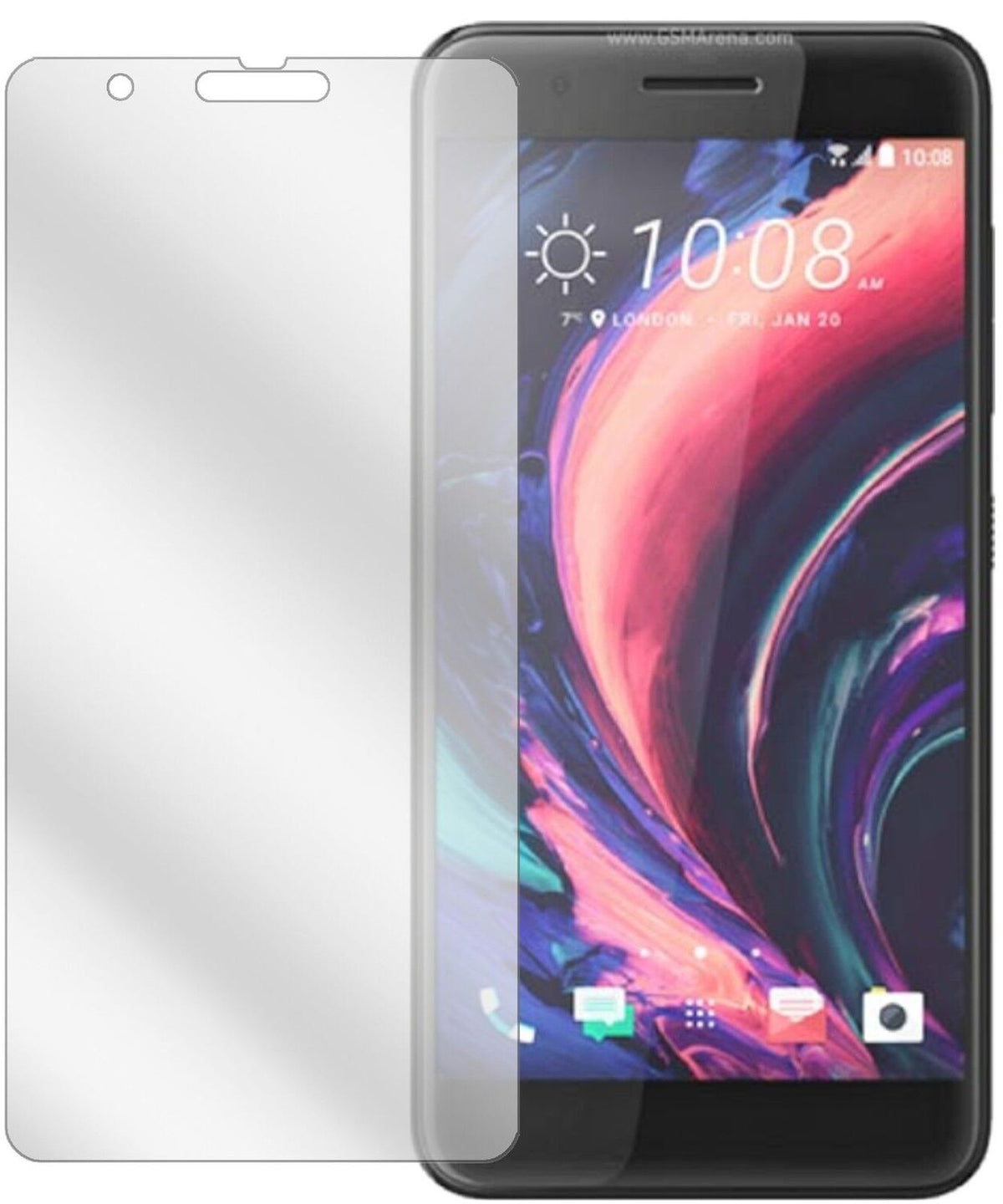 6x Schutzfolie klar für HTC One X10 Display-Schutzfolie