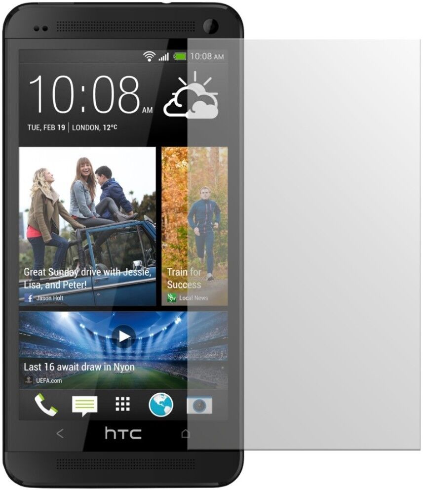 2x Schutzfolie matt für One mini HTC Display-Schutzfolie