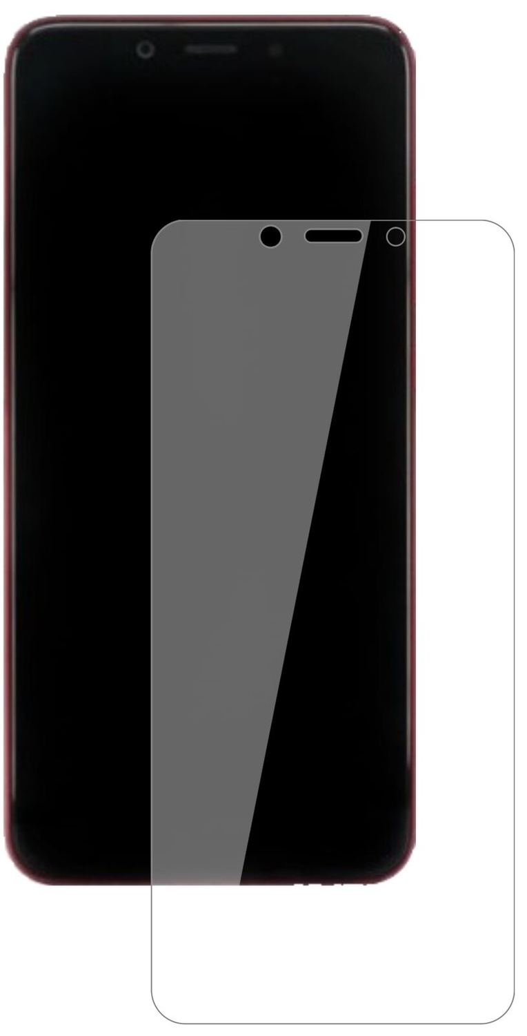 Klare Displayschutzfolie von dipos passend für Xiaomi Mi 6X Hatsune Miku, 9H kratzfest und blasenfrei montiert