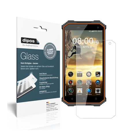 1x 9H Schutzfolie für Phonemax Rockey 2 Panzerfolie