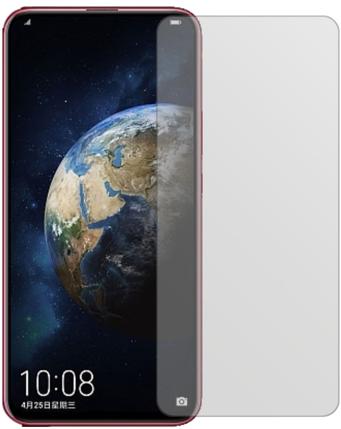 Matte Displayschutzfolie von dipos passend für Honor Magic 2, präziser Zuschnitt und blasenfrei montiert