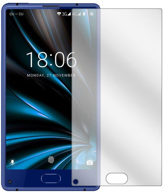 Klare Displayschutzfolie von dipos passend für Doogee MIX Lite, präziser Zuschnitt und blasenfrei montiert