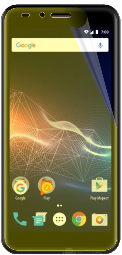 2x 3D Full Cover Schutzfolie für Vertex Impress Click 3G 2018