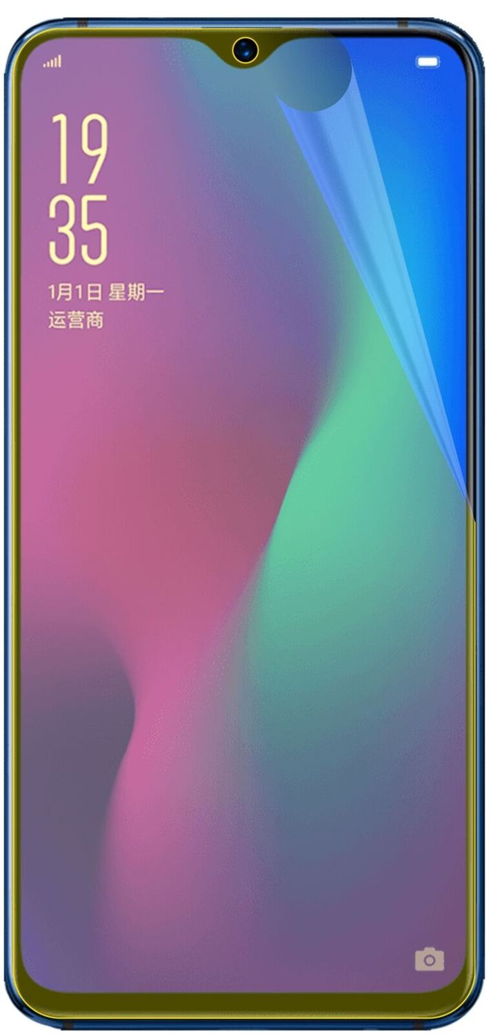 dipos Displayschutz für Oppo R17 Pro, transparente Oberfläche, geringe Dicke und perfekte Passform