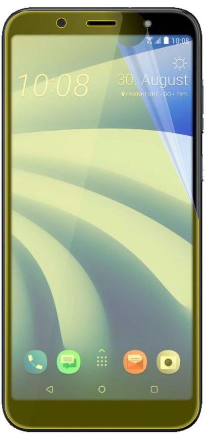 2x 3D Full Cover Schutzfolie für HTC U12 Life