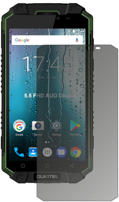 Blickschutzfolie für Oukitel K10000 Max matt Schutzfolie Privacy
