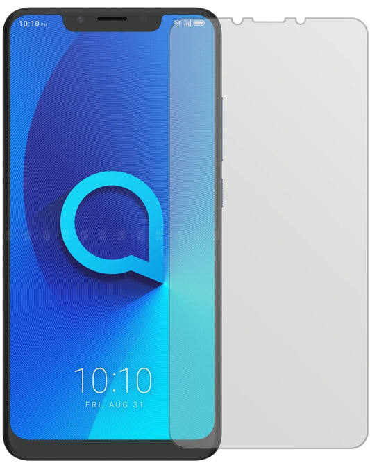 Matte Displayschutzfolie von dipos passend für Alcatel 5V, präziser Zuschnitt und blasenfrei montiert