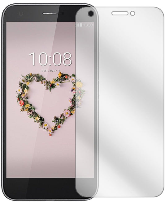 Klare Displayschutzfolie von dipos passend für ZTE Blade A512, präziser Zuschnitt und blasenfrei montiert