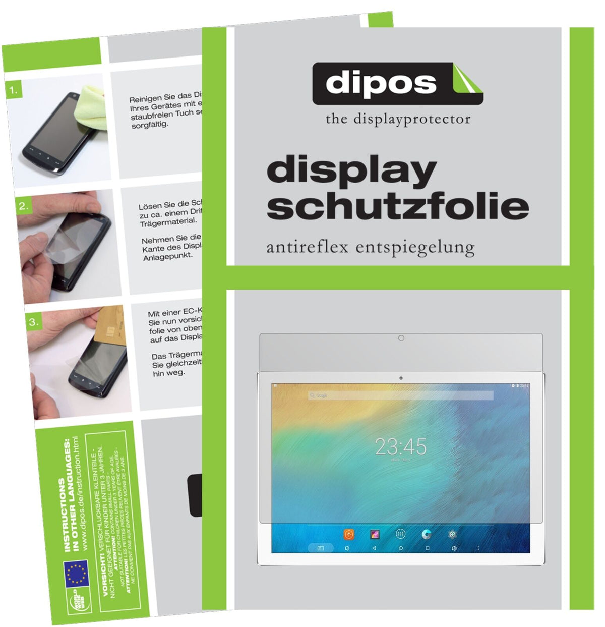 1x Schutzfolie matt für Teclast P10 10.1 Zoll Display-Schutzfolie