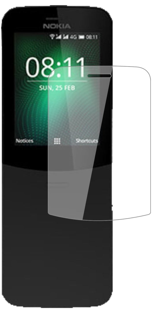 Klare Displayschutzfolie von dipos passend für Nokia 8810, 9H kratzfest und blasenfrei montiert
