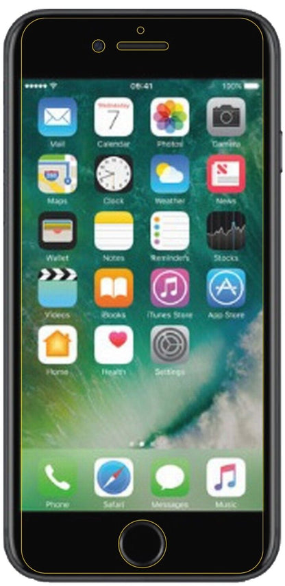 1x 9H Schutzfolie matt für Apple iPhone 8 Plus Panzerfolie
