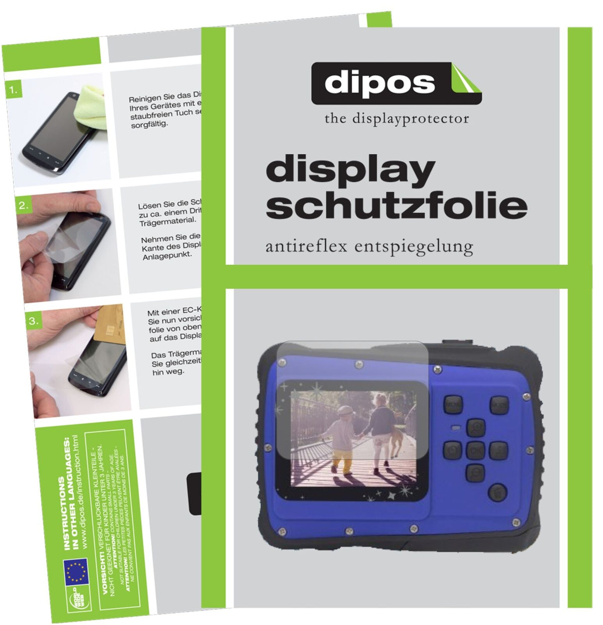 5x Schutzfolie matt für Vmotal GDC5262 Display-Schutzfolie