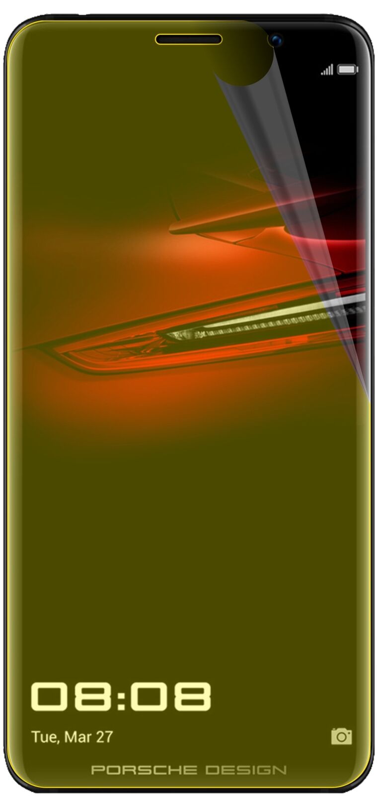2x 3D Full Cover Schutzfolie für Huawei Mate RS Porsche Design