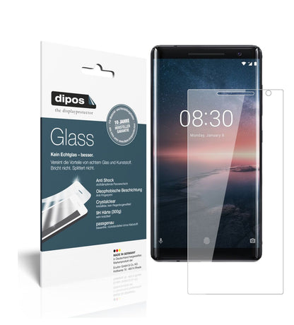 1x 9H Schutzfolie für Nokia 8 Sirocco Panzerfolie
