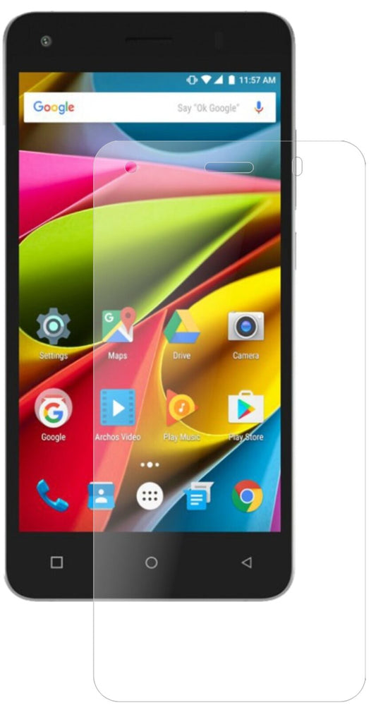 1x 9H Schutzfolie matt für Archos 50b Cobalt Lite Panzerfolie