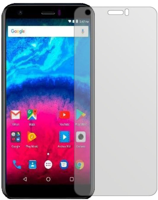 Matte Displayschutzfolie von dipos passend für Archos Core 55S, präziser Zuschnitt und blasenfrei montiert