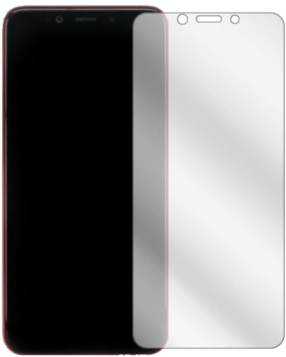 Klare Displayschutzfolie von dipos passend für Xiaomi Mi A2, präziser Zuschnitt und blasenfrei montiert