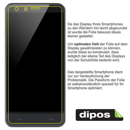 Schutzfolie mit optimaler Passform, zur Verwendung mit Hüllen geeignet