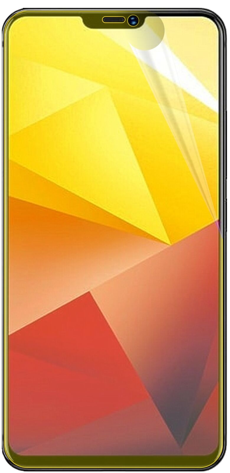 2x 3D Full Cover Schutzfolie für Vivo X21i