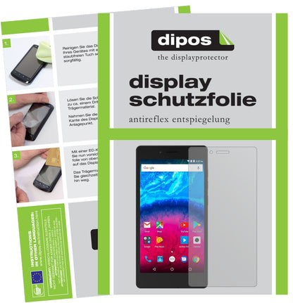 5x Schutzfolie matt für Archos 50 Core 5,0 Zoll Display-Schutzfolie