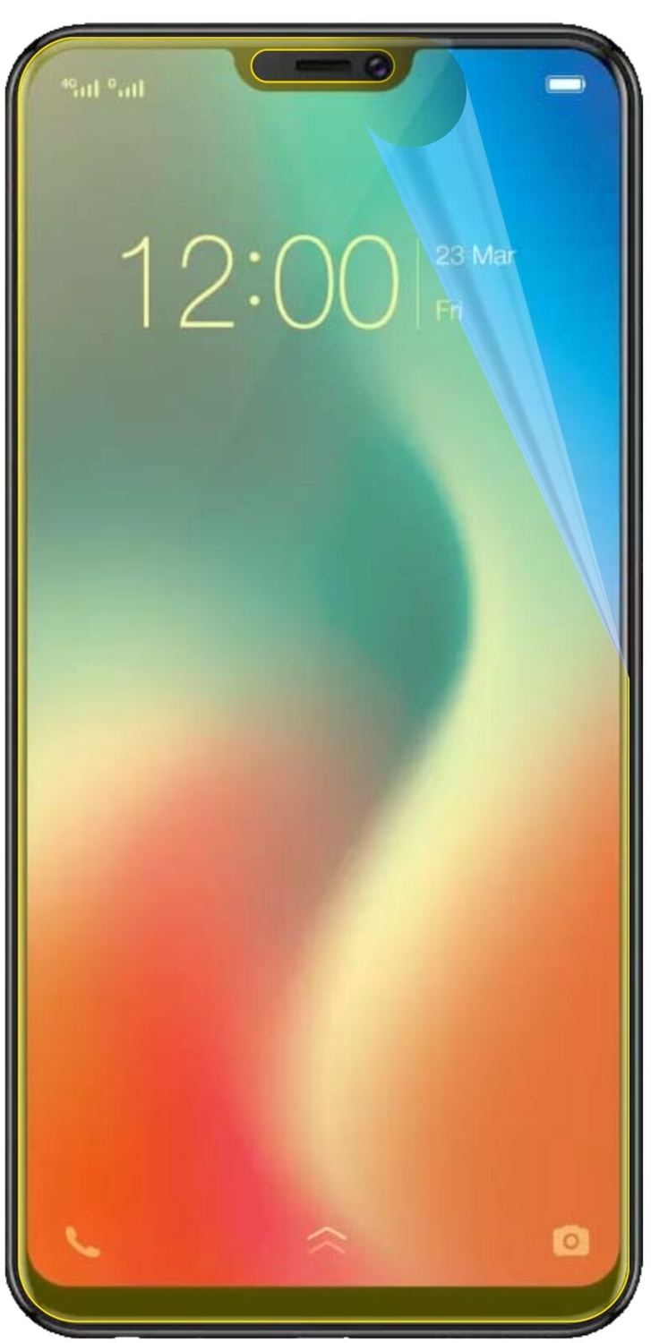 dipos Displayschutz für Vivo V9, transparente Oberfläche, geringe Dicke und perfekte Passform