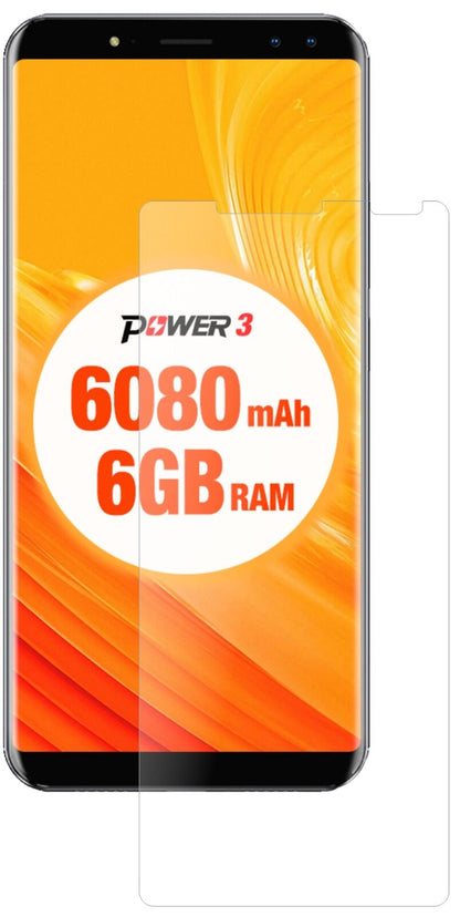1x 9H Schutzfolie matt für Ulefone Power 3 Panzerfolie