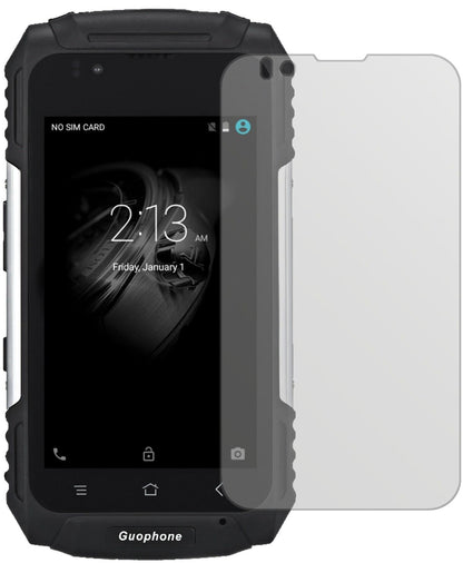 Matte Displayschutzfolie von dipos passend für Guophone V88, präziser Zuschnitt und blasenfrei montiert