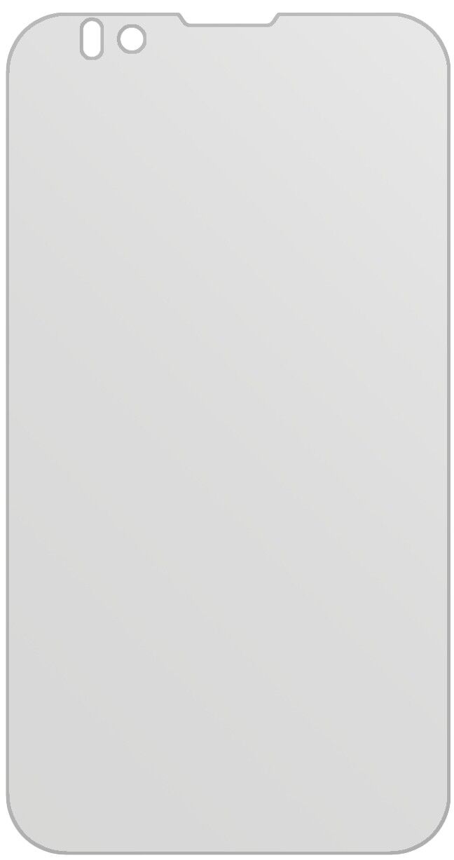 dipos Displayschutz für Guophone V88, mattierte Oberfläche, geringe Dicke und perfekte Passform