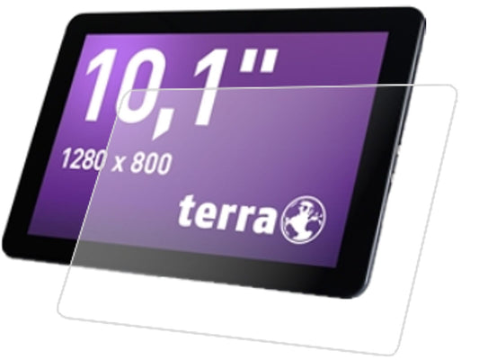 1x 9H Schutzfolie matt für Terra Pad 1004 (10,1 Zoll) Panzerfolie