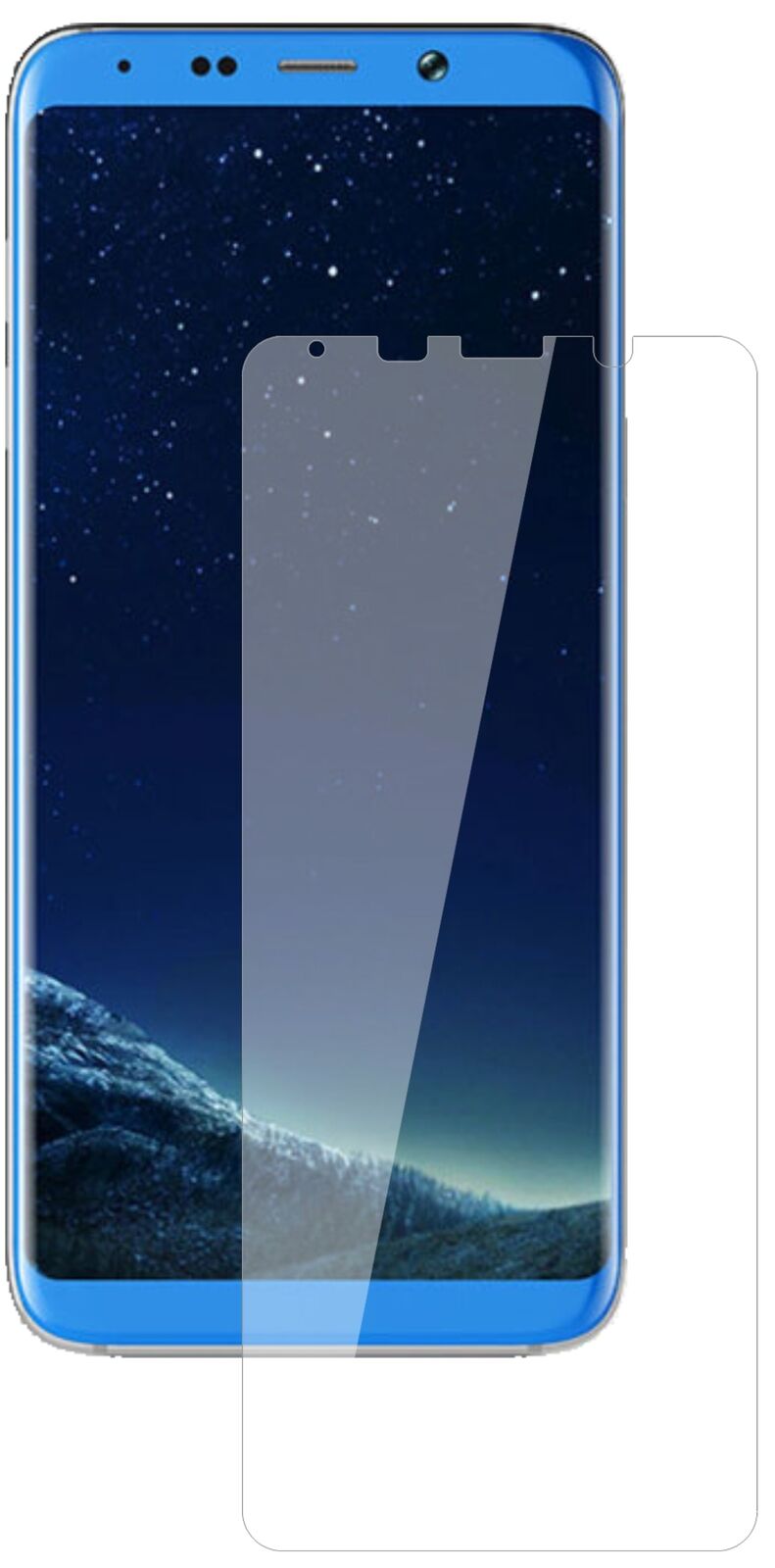 1x 9H Schutzfolie für Bluboo S8+ Panzerfolie