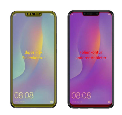 2x 3D Full Cover Schutzfolie für Huawei P Smart Plus