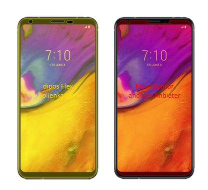 2x 3D Full Cover Schutzfolie für LG V35 ThinQ