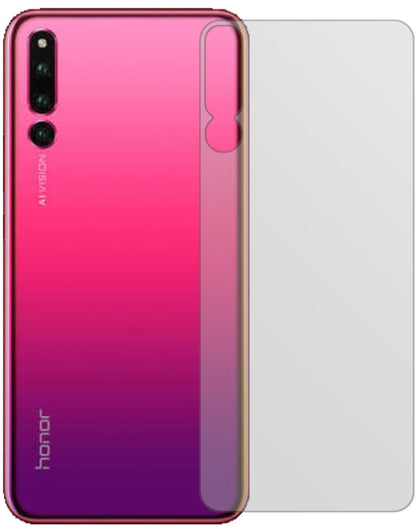 Matte Displayschutzfolie von dipos passend für Honor Magic 2 Rückseite, präziser Zuschnitt und blasenfrei montiert