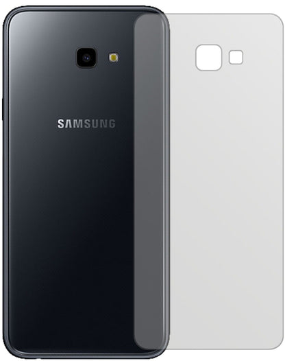 Matte Displayschutzfolie von dipos passend für Samsung Galaxy J4 Plus (2018) Rückseite, präziser Zuschnitt und blasenfrei montiert