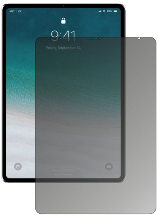 Blickschutzfolie von dipos passend für Apple iPad Pro 11 Zoll (2018), präziser Zuschnitt und blasenfrei montiert
